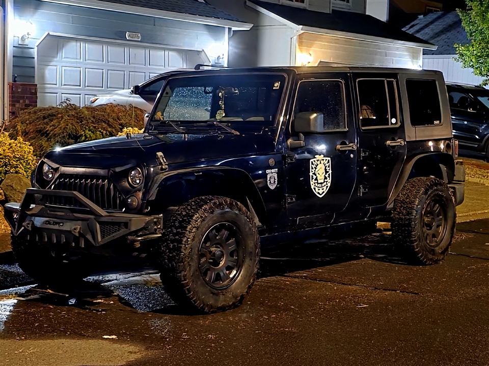 Ken’s Jeep in Aloha, Oregon. A photograph from Ken’s Oregon travels.